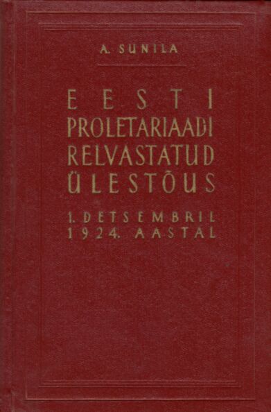 Eesti proletariaadi relvastatud ülestõus 1. detsembril 1924. aastal